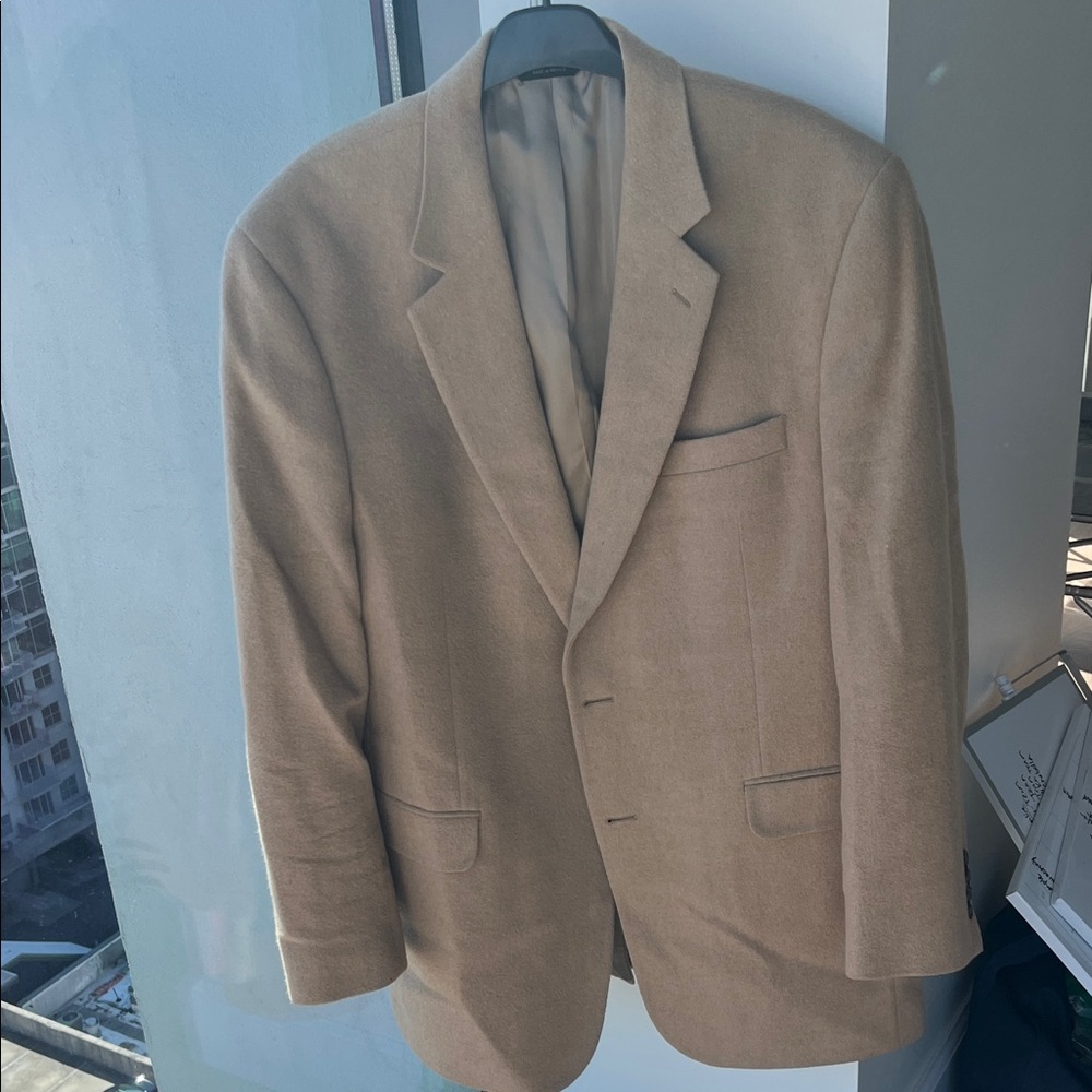 Jos A Bank Tan wool Blazer